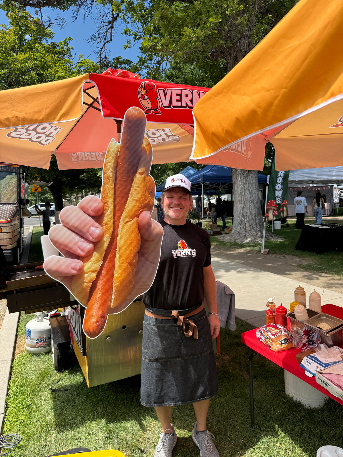 Casey Vern of Vern's Hot Dogs